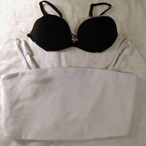 Victoria's Secret Intimates & Sleepwear - VS Push-Up Bra & Crop Top Bundle Victoria's Secret Intimates & Sleepwear - VS Push-Up Bra & Crop Top Bundle